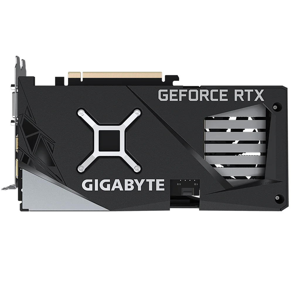 Видеокарта GeForce RTX 3050 WINDFORCE OC - изображение № 3