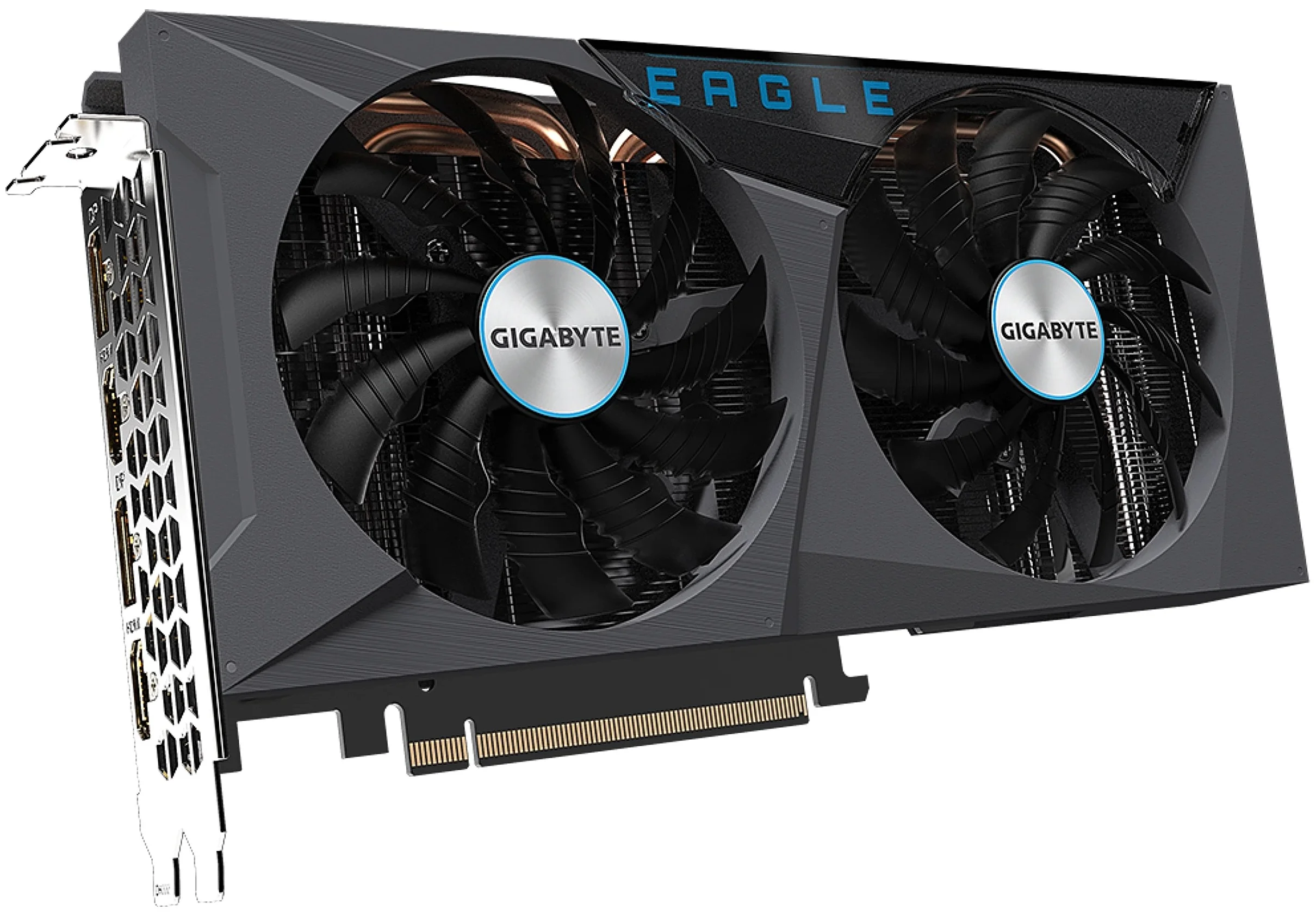 Видеокарта GeForce RTX 3060 EAGLE OC (LHR) - изображение № 1