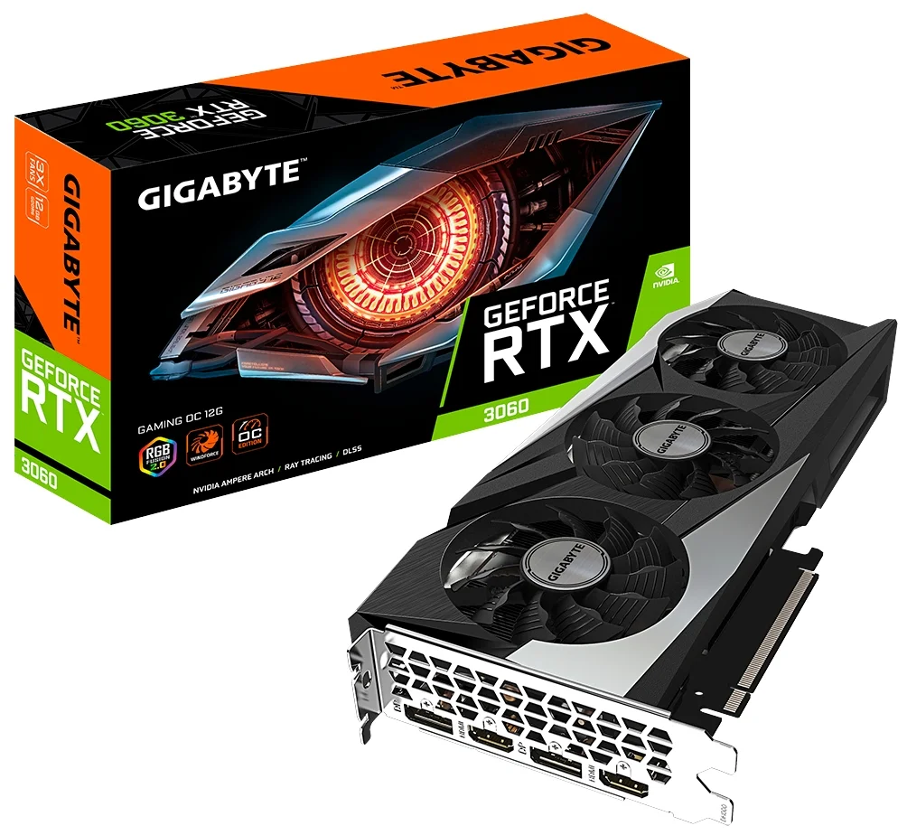 Видеокарта GeForce RTX 3060 GAMING OC (LHR) - изображение № 8