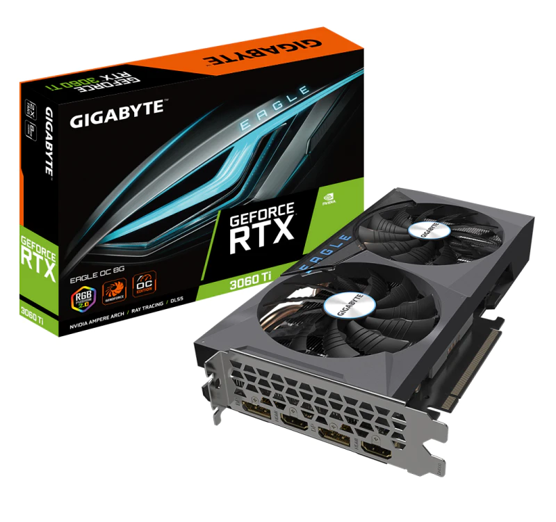 Видеокарта GeForce RTX™ 3060 Ti EAGLE OC 8G (rev. 2.0) - изображение № 7