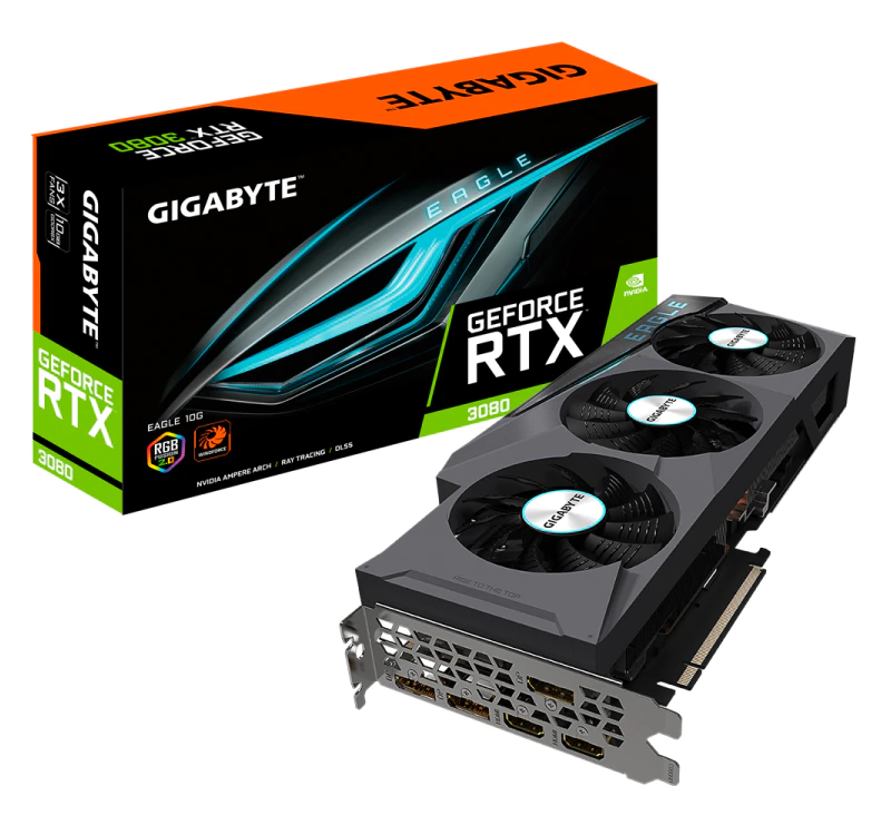 Видеокарта GeForce RTX™ 3080 EAGLE 10G (rev. 1.0) - изображение № 7