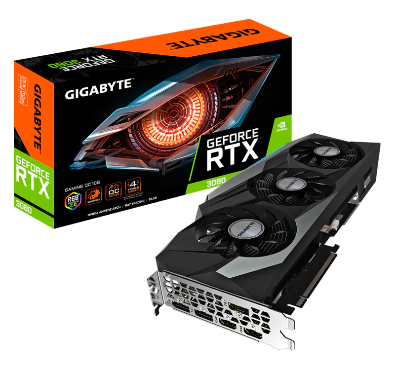 Видеокарта GeForce RTX™ 3080 GAMING OC 10G (rev. 1.0) - изображение № 7