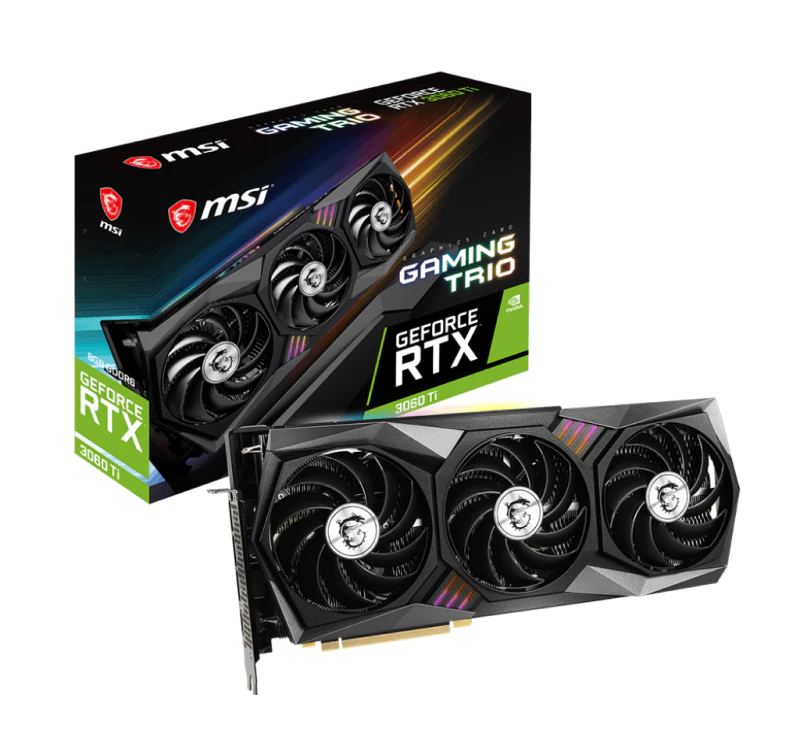 Видеокарта GeForce RTX™ 3060 Ti GAMING TRIO - изображение № 5
