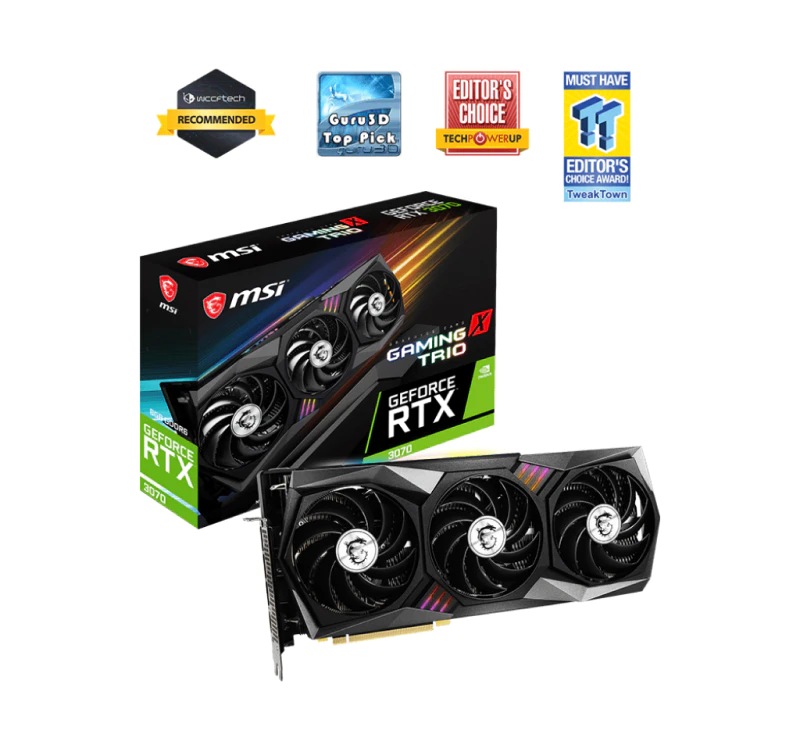 Видеокарта GeForce RTX™ 3070 GAMING X TRIO - изображение № 5