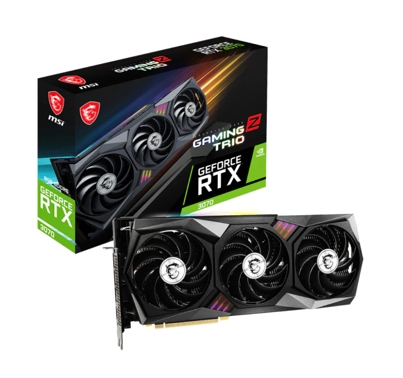 Видеокарта GeForce RTX™ 3070 GAMING Z TRIO - изображение № 5