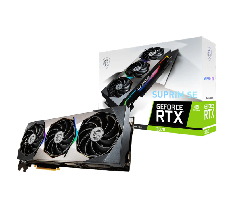 Видеокарта GeForce RTX™ 3070 SUPRIM SE 8G - изображение № 4
