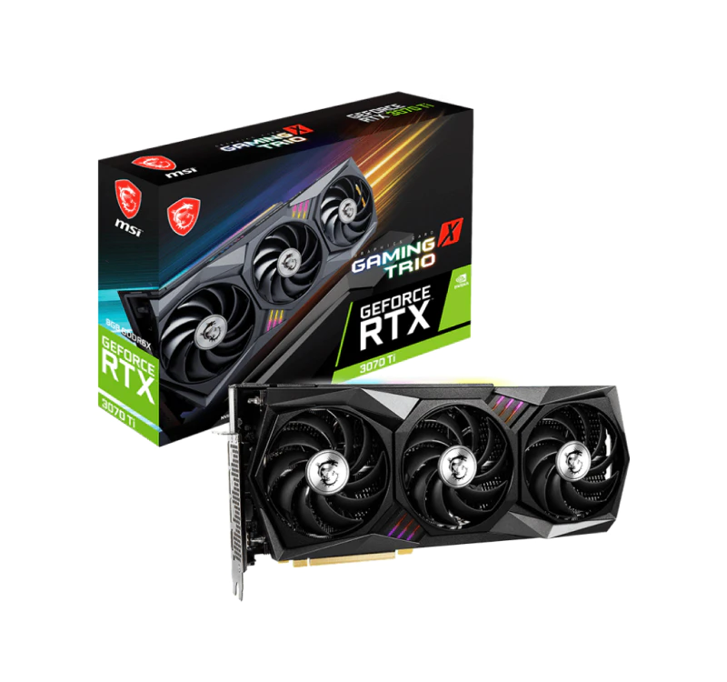 Видеокарта GeForce RTX™ 3070 Ti GAMING X TRIO 8G - изображение № 5