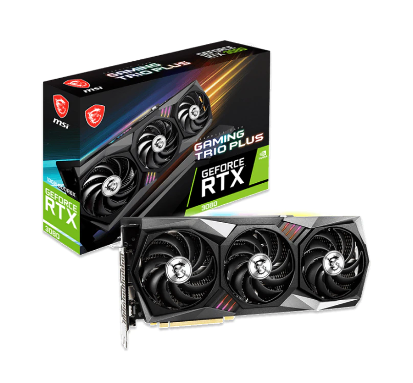 Видеокарта GeForce RTX™ 3080 GAMING TRIO PLUS 10G - изображение № 5