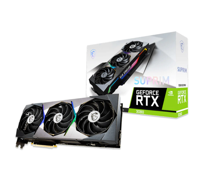 Видеокарта GeForce RTX™ 3080 SUPRIM 12G LHR - изображение № 4