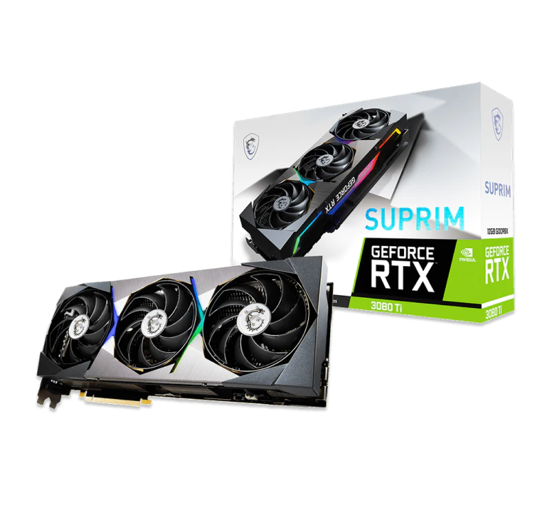 Видеокарта GeForce RTX™ 3080 Ti SUPRIM 12G - изображение № 4
