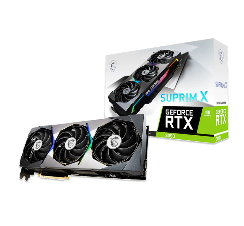 Видеокарта GeForce RTX™ 3090 GAMING X TRIO 24G - изображение № 4