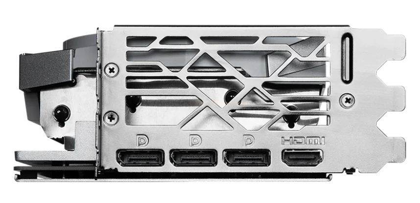 Видеокарта GeForce RTX 4070Ti GAMING TRIO WHITE - изображение № 3