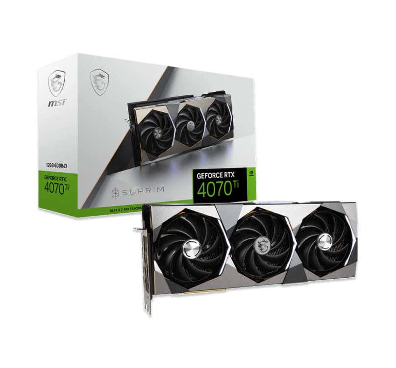 Видеокарта GeForce RTX™ 4070 Ti SUPRIM 12G - изображение № 4