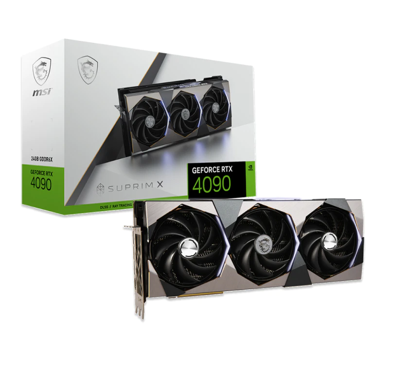 Видеокарта GeForce RTX® 4090 SUPRIM LIQUID X 24G - изображение № 7